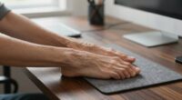 foot contact enhances comfort