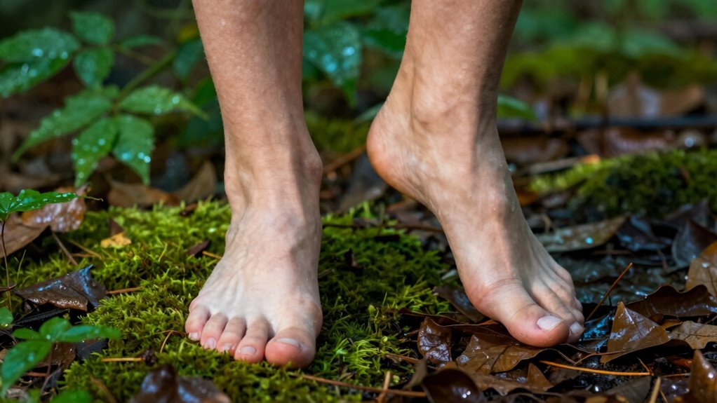 foot sensitivity and adaptation