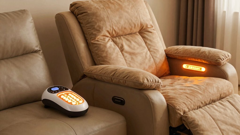 heat enhanced muscle relaxation efficiency