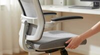 hidden ergonomic chair feature