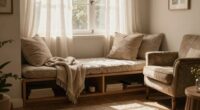 hidden storage enhances relaxation