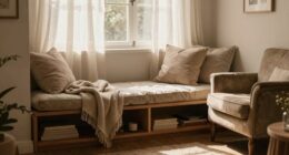hidden storage enhances relaxation