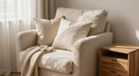 hidden storage enhances relaxation