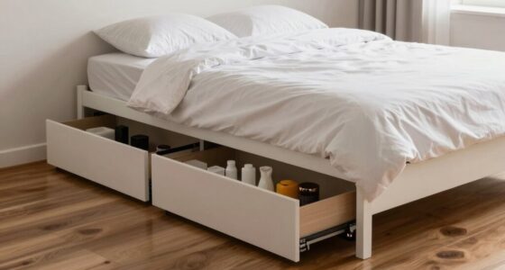 hidden under bed storage