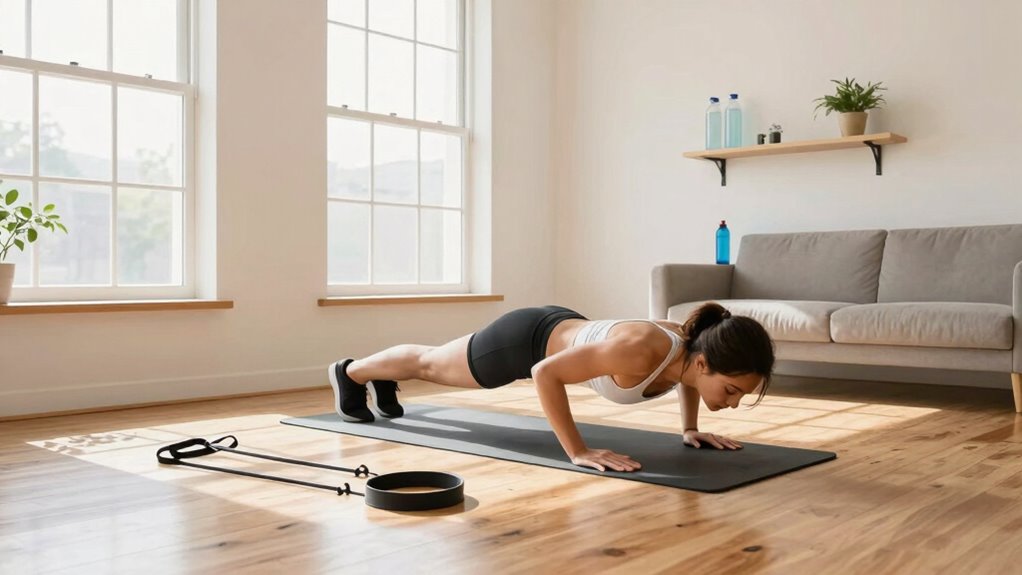 home fitness bodyweight exercises