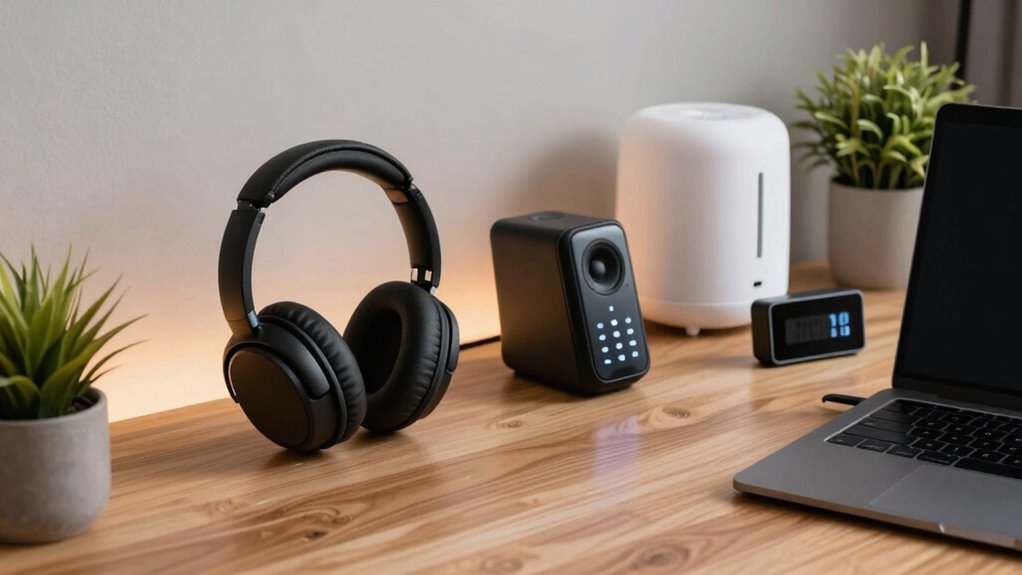 home office audio equipment