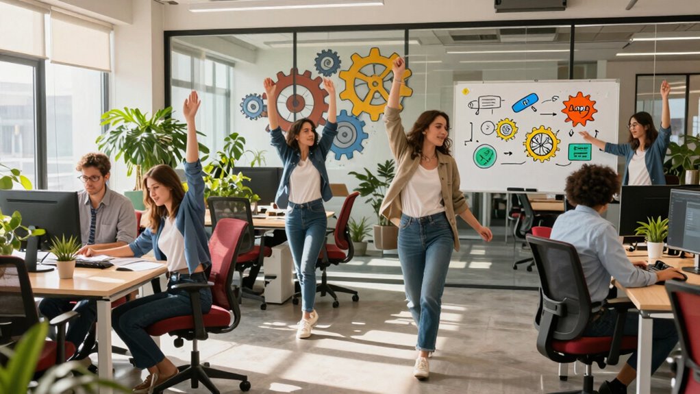 integrate movement into routines