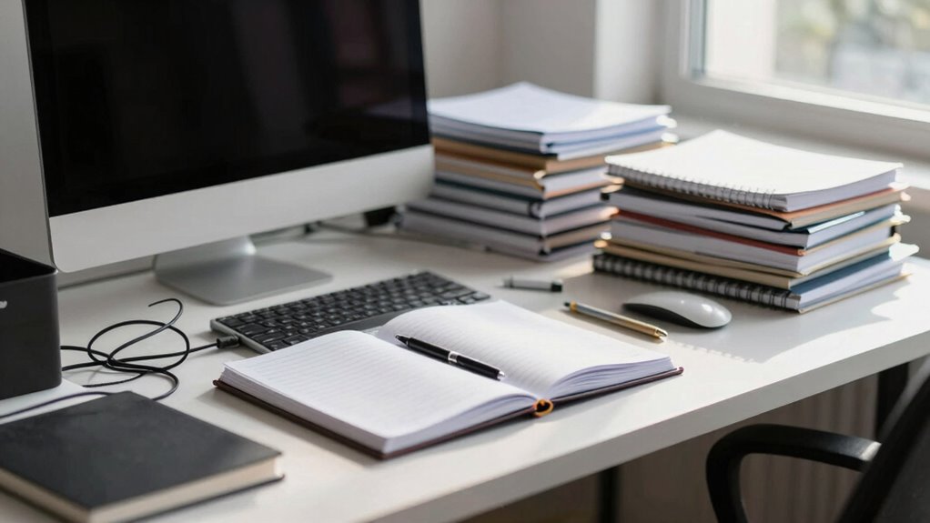 organize workspace for efficiency