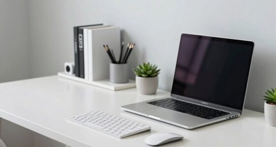 organized and efficient workspace