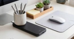 organized ergonomic desk accessories
