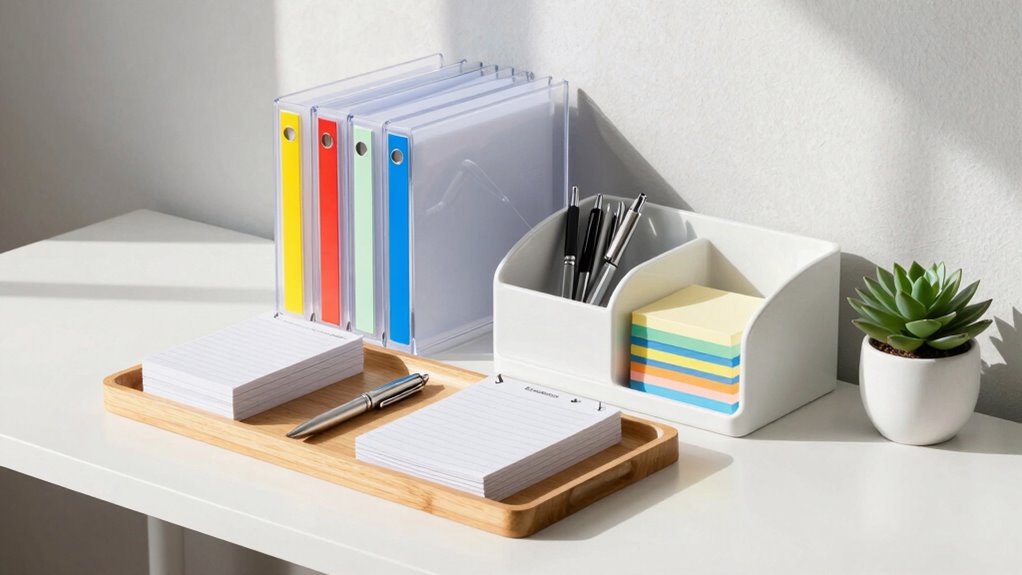 organized ergonomic digital workspace