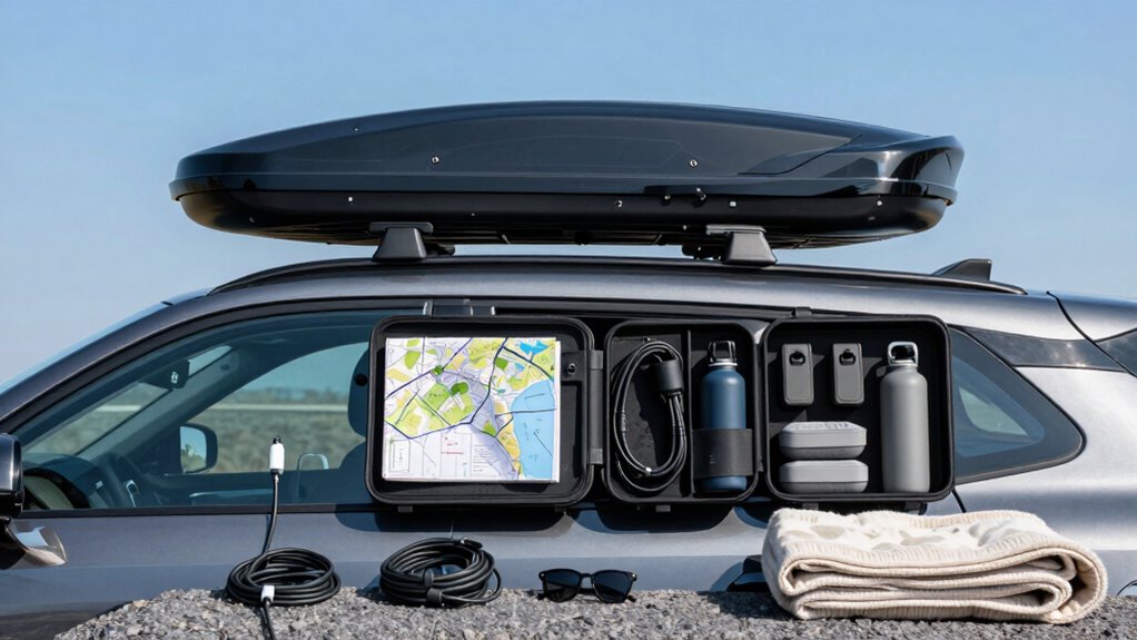 organized weather resistant road trip