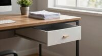 organized workspace promotes comfort