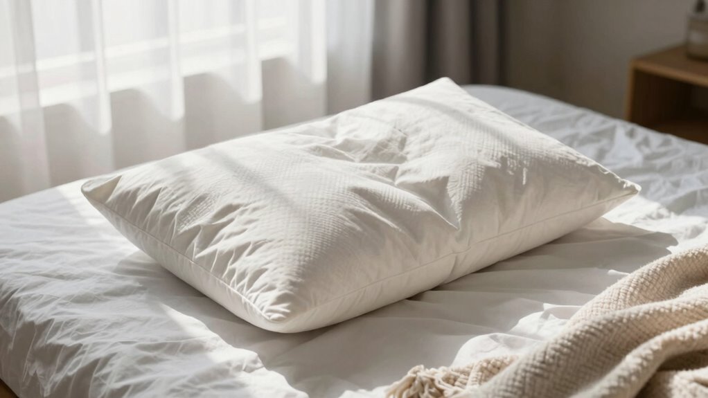 pillow setup causes stiffness