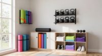 plan storage for home fitness
