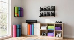 plan storage for home fitness
