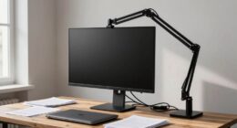 poor monitor mounting choices