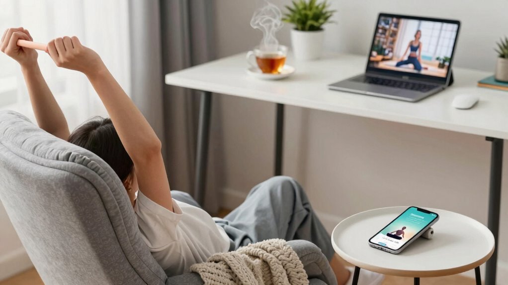 prioritize posture and stress relief
