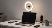 proper webcam lighting setup