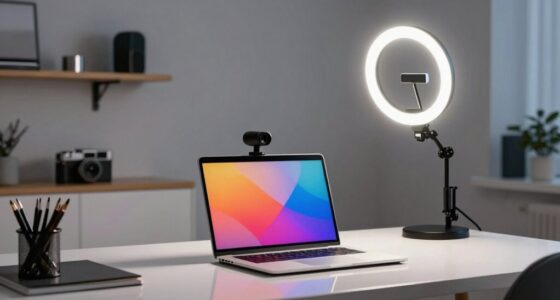 proper webcam lighting setup