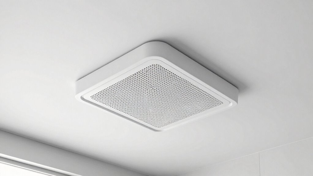 quiet efficient bathroom ventilation