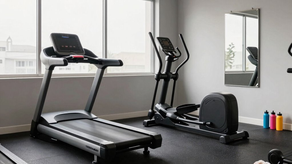 quiet space saving workout solutions