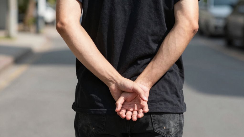 relaxed hands support posture