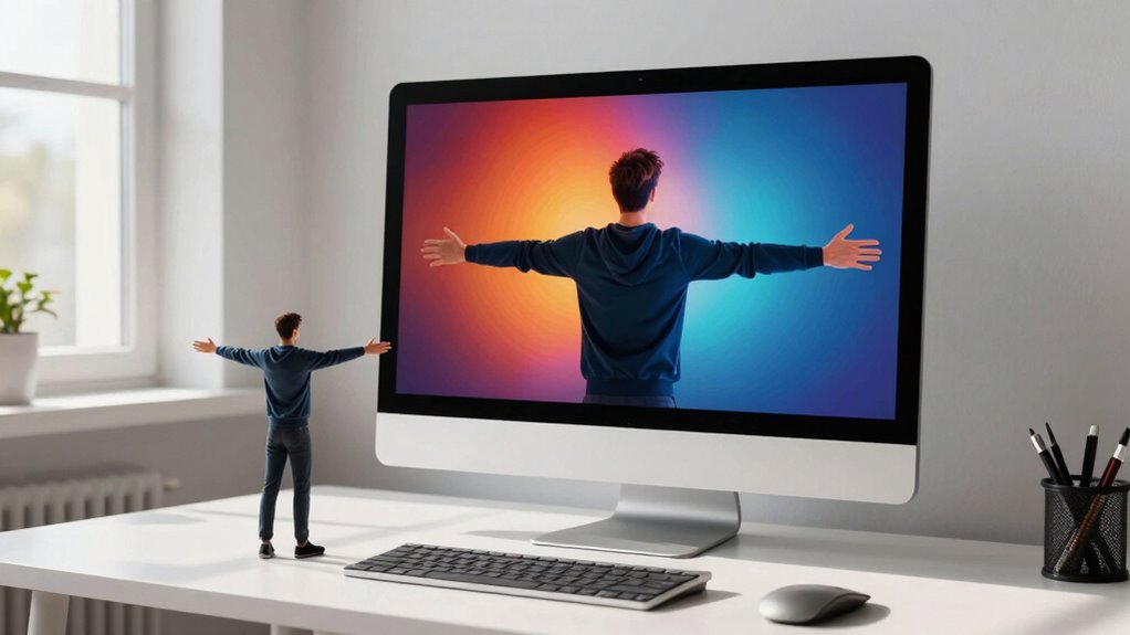 screen distance for ergonomic comfort