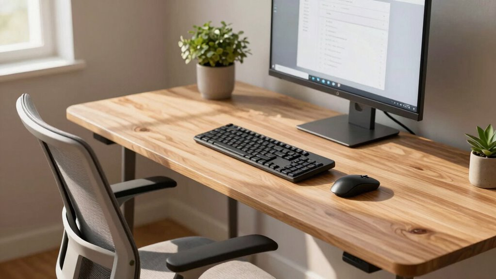 small workspace ergonomic improvements