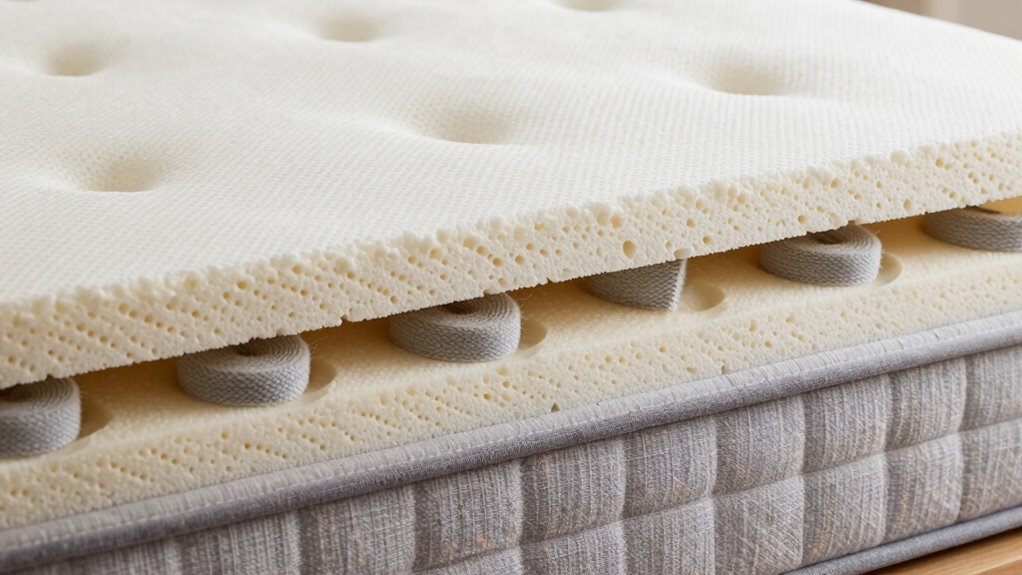 supportive durable mattress layers
