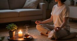 tense evening breathing exercise