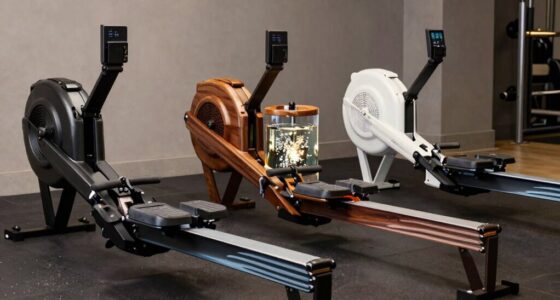 types of rowing machines
