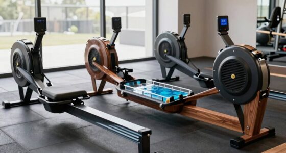 types of rowing machines
