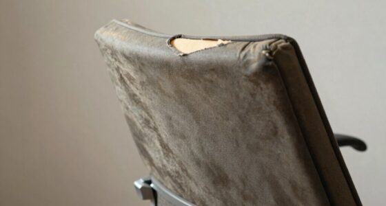 uncomfortable misaligned back support