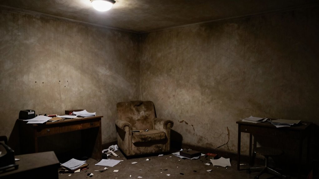 unwelcoming draining room atmosphere