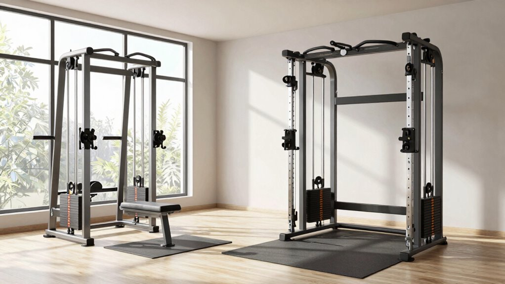 versatile space efficient workout options