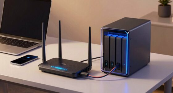 wireless network and storage