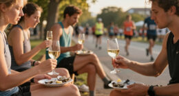 At This French Marathon, Runners Make Pit Stops For Wine And Oysters