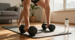 This Is The Dumbbell Workout A Personal Trainer Recommends For People Who Want To Build Strength Without Going To The Gym