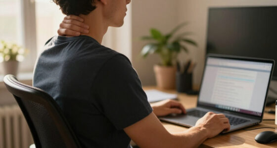 Three Of The Best Exercises For Tech Neck—and You Can Do Them All At Your Desk